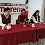 Celebra Morena medidas contra PT y sus aliados en Zacatecas